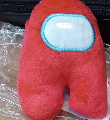 Photo of FQDVM-branded Red Plush Toy (Model BRB-2029)