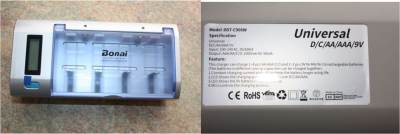 Photo of Battery Charger, BST-C906W, LCD Smart Super Quick