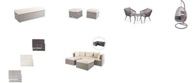 Photo of Cushion covers for multiple garden furniture products sold by Aldi