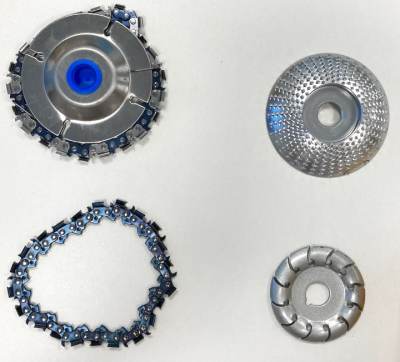 Photo of Angle Grinder Chainsaw Discs sold via Etsy