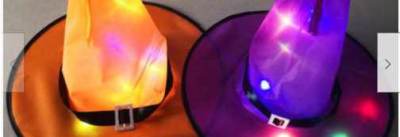 Photo of LED Flashing Party Hat Glowing Witch Hat