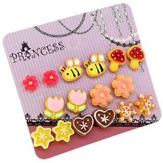 Photo of Princess-J Cartoon Magnetic Fashion Stud Earrings