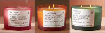 Photo of Anthropologie Anecdote Autumn Glass Candle
