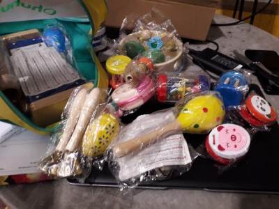 Photo of Ohuhu Percussion Toy Set Backpack