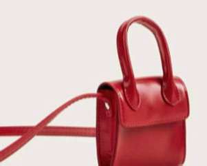 Photo of Mini Flap Satchel Bag (2110-0220b)