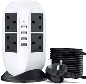Photo of Sameriver 8-Socket Tower Power Strip