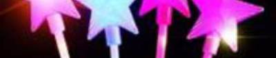 Photo of Dontdo Star Fairy Wand Kids LED Flashing Glow Stick Wand Five-Pointed Toy Random Color
