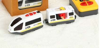 Photo of Sina White Remote Control Electric Train Toy