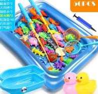 Photo of Skxnier Inflatable Magnetic Fishing Toy Set 50pcs