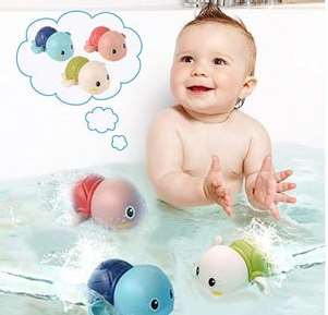 Photo of Angusiasm Baby Bath Toys Wind up Turtle Bathtub Toy