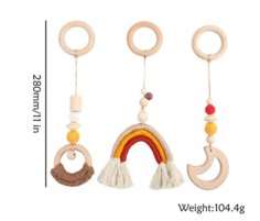Photo of MamiHome Baby Wooden Play Gym Toy