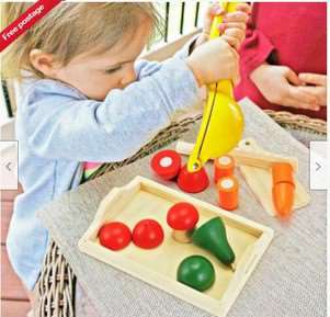 Photo of Pacago Children’s Wooden Kitchen and Food Set