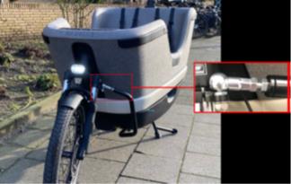 Photo of Gazelle Makki Cargo Bike with Electrical Support