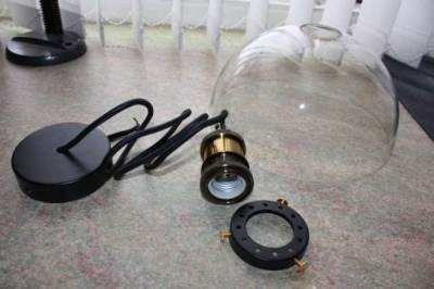 Photo of Glass Pendant Light