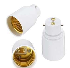 Photo of B22 to E27 Lamp Holder Adapter