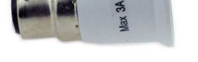 Photo of Inlico BC B22 Bayonet Cap to ES E27 Screw Cap Lampholder Adaptor