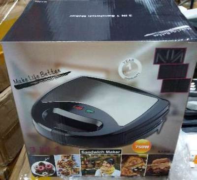 Photo of Make Life Better, Slice 3 in 1 Sandwich Maker KJ-302
