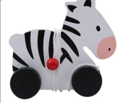 Photo of Pull along zebra toy