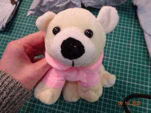 Photo of TheBigThumb Cute Bear-Shaped Plush Bag Handbag Purse