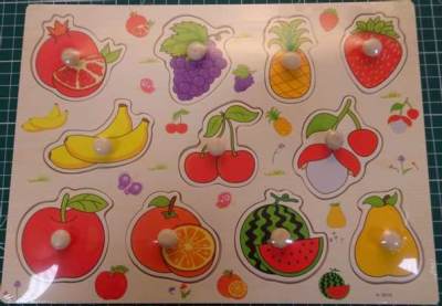 Photo of LHKJ Wooden Puzzle Fruit Toy Game