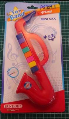 Photo of Bontempi 8 Notes Saxophone Multi-Colour – Mini Sax
