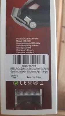 Photo of Kemei KM-2600 Hair Clippers