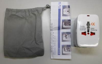 Photo of UK/US/AU/EU Universal to AC Power Plug Adaptor