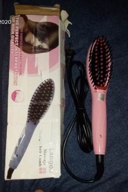 Photo of Langoa Fashion Automatic Hair Straightener Brush