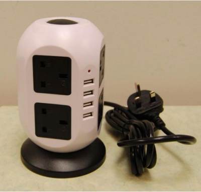 Photo of AOUMUN Vertical Multi-Socket Tower Power Strip