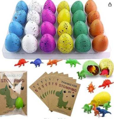Photo of Dinosaur Party Favours sold via Amazon