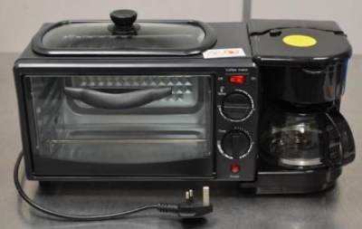 Photo of 3-in-1 Breakfast Maker (Coffee, Toast and Microwave) Machine