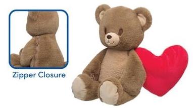 Photo of Heartwarming Hugs Bear 2 with Zipper Closure