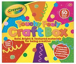 Photo of Hunter Price’s Crayola-Branded Touchy Feely Craft Box