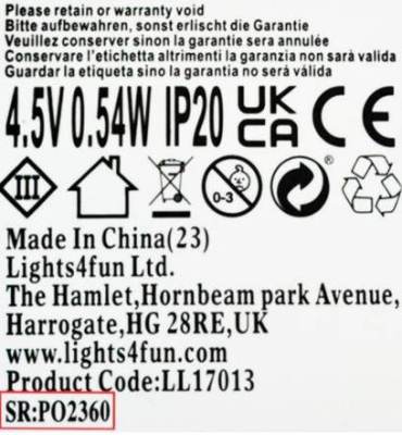 Photo of Lights 4 Fun Cloud Silhouette Battery Night Light