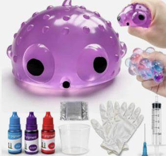 Photo of Pimple Popping Squishes containing needles sold via eBay