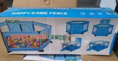 Photo of Happy Game Playpen with Multicoloured Balls (2601-0393d)
