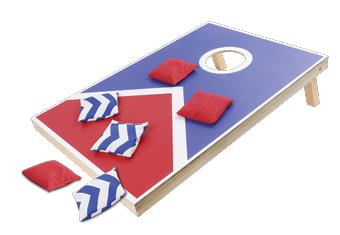 Photo of Smyths Toys Wooden Cornhole Board with Bean Bags