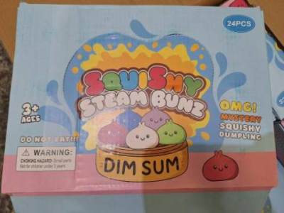 Photo of Squishy Steam Bunz Dim Sum Toys (2609-0019c)