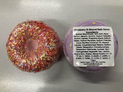 Photo of Scotch Mystic Blackberry and Almond Donut Bath Melt