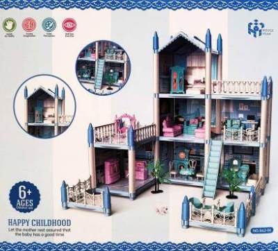 Photo of Happy Childhood Building Blocks Dolls House