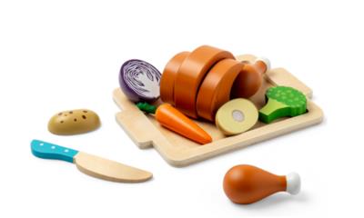 Photo of John Lewis & Partners Wooden Roast Dinner Toy