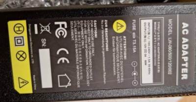 Photo of Aryee LW-060/500/120/002 AC Adapter sold via Amazon