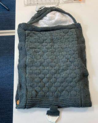 Photo of Knitted Sleeping Bag with Hood