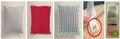 Photo of George Home Cushions sold by Asda