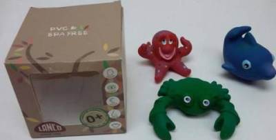 Photo of Lanco Rubber Bath Toys sold by Babi Pur