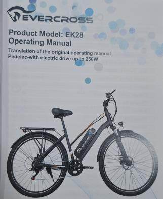 Photo of Evercross EK28 Electric Bike sold via Amazon