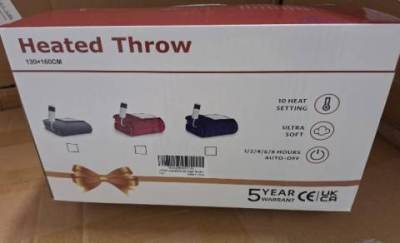 Photo of L’Agraty Electric Blanket sold via Amazon