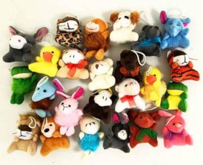 Photo of Joyin Mini Plush Animal Set sold via Amazon