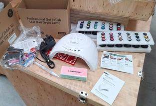 Photo of JODSONE UK Gel Nail Polish Kit sold via Amazon