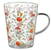 Photo of B&M Harvest Print Glass Mug